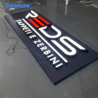 Letras LED Iluminadas Frontalmente para Exteriores, Letrero Personalizado con Letras de Canal para Tiendas, Restaurantes, Comercios Minoristas, Señalización de Fachadas