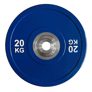 TELLUS poids libres commerciaux enduits de caoutchouc entraînement de conditionnement physique <span class=keywords><strong>disques</strong></span> d'haltérophilie pour les entraînements de gymnastique - Product Image 3