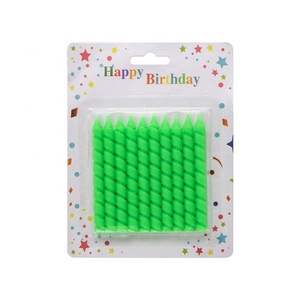 Vela de Cumpleaños, Vela de Fiesta, Vela de Boda, Vela Creativa para Pastel, en Colores Dorado, Rosa, Naranja, Azul, <span class=keywords><strong>Rojo</strong></span> y Verde - Product Image 4