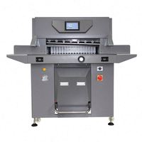 Machine de découpe de papier électrique hydraulique automatique format A1 720 mm avec PLC et moteur, facile à utiliser