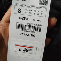 Rouleau d'autocollants en papier adhésif fort avec dorure à chaud rouge pour étiquettes de vêtements et étiquettes de prix de chaussures