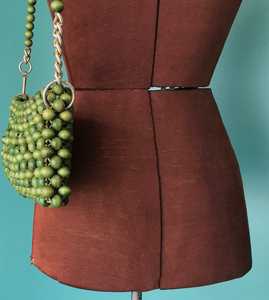 Bolso cruzado de cuentas de madera de alta moda - Product Image 6