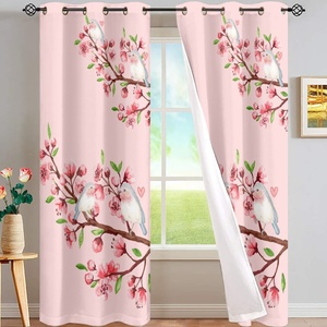 Cortinas Para Ventanas De Habitacion Cortinas De <span class=keywords><strong>Ventana</strong></span> De Lujo 52*63 y 52*84 Pulgadas Impresión bajo demanda Impresión de dormitorio de niños de alta calidad - Product Image 2