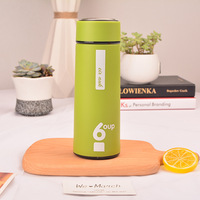 Nouvelle bouteille d'eau créative avec doublure en verre, cadeau publicitaire, simple, pour étudiants, idéale pour les grands magasins