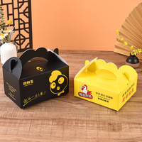 Boîtes en papier jetables pour Tiramisu, Corn Dog, sandwichs chauds, poulet rôti, poulet frit, emballages pour restauration rapide à emporter
