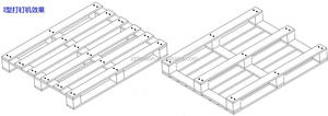 เครื่องทำพาเลทไม้กึ่งอัตโนมัติ,เครื่องทำพาเลทสำหรับพาเลทไม้ - Product Image 6
