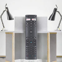 NO VOICE FC Feste Codierung AAA-Batterie Stoßfeste 10m Reichweite TV-Fernbedienung für Konka/ Smart 4K Android TVs (Kompatible Modelle)