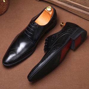 Chaussures Oxford pour hommes en cuir véritable de style italien de qualité supérieure, fabriquées à la main, bicolores, à lacets, sur mesure pour les affaires et les mariages - Product Image 1