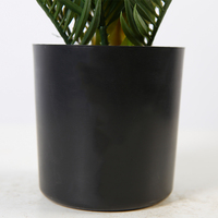 35CM Mini Cycas Palm Künstliche Topf Bäume Sago Palm Künstliche Pflanzen Bonsai Bäume für Haus Dekoration