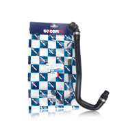 Tubo Flessibile Nero SOGEFI per Radiatore, Ricambio Auto per Serie 5 e 7, OE 17128602615, Componenti di Ricambio per Veicoli