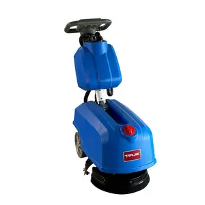 Mini Portable Small Manual Compact Automatic Walk Behind Floor Scrubber Drier Washing Machine For Office Warehouse Store