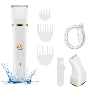 <span class=keywords><strong>Rasoir</strong></span> électrique 4 en 1 étanche à l'eau et à sec pour femmes pour les poils pubiens, <span class=keywords><strong>rasoir</strong></span> <span class=keywords><strong>intime</strong></span> pour femmes et tondeuse à poils corporels - Product Image 5