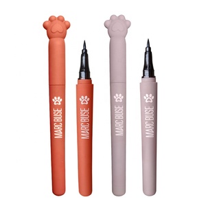 <span class=keywords><strong>Eyeliner</strong></span> liquide noir à la patte de chat mignon, séchage rapide, imperméable, avec composition chimique de marque privée, emballage en boîte - Product Image 6