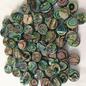 แซกโซโฟนเครื่องดนตรีหัวเข็มขัดธรรมชาติ15มิลลิเมตรรอบหอยเป๋าฮื้อเปลือกหอยเป๋าฮื้อ - Product Image 3