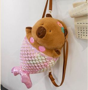 Sac à dos en peluche super doux Kapibala, adorable animal en peluche, avec rembourrage en coton PP, pour cadeau d'anniversaire d'enfant - Product Image 3