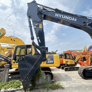 Excavadora Hyundai 350LVS de 35 toneladas, usada, reacondicionada, de rendimiento perfecto, resistente, a la venta - Product Image 3
