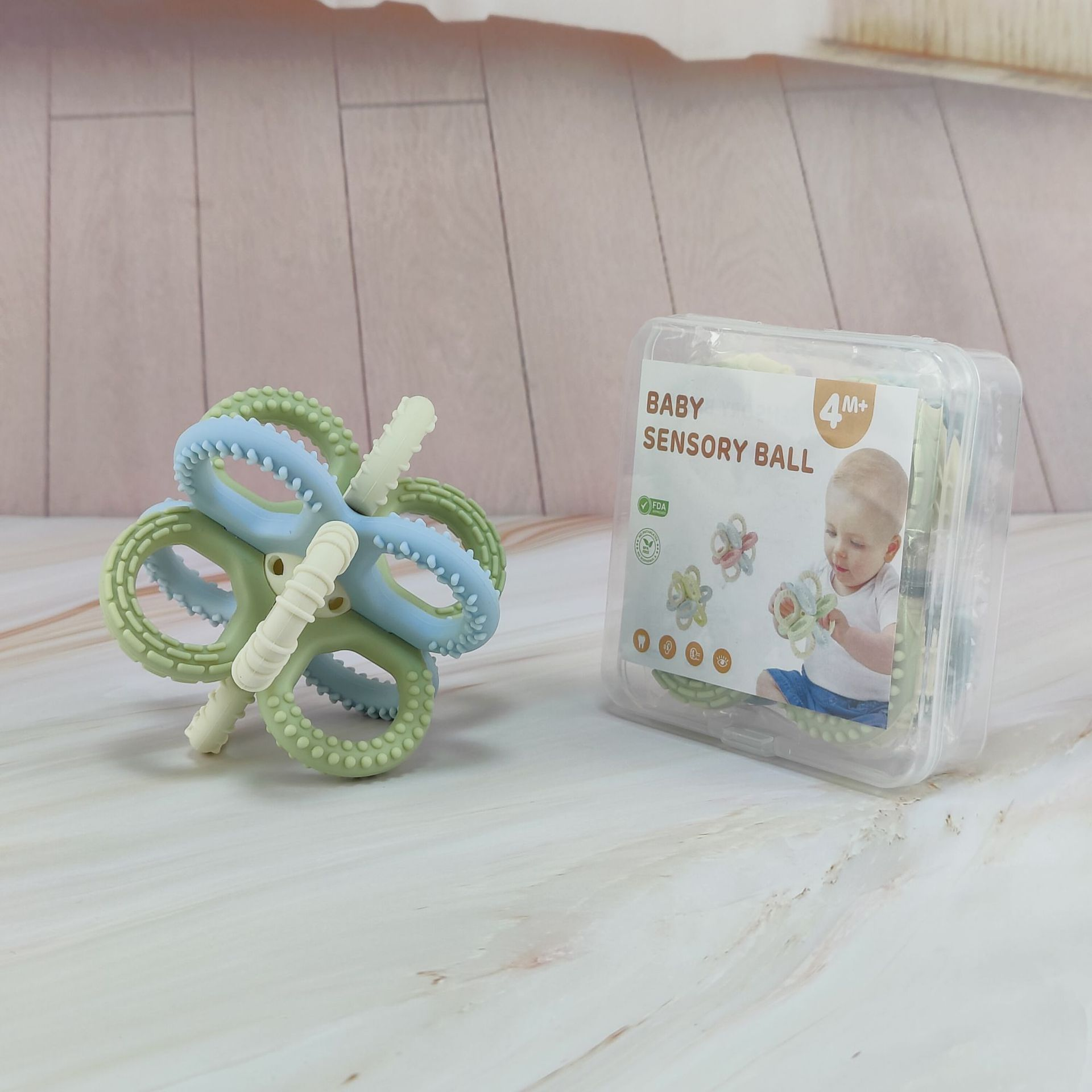 Cream Green (PP box packaging+instruction manual)