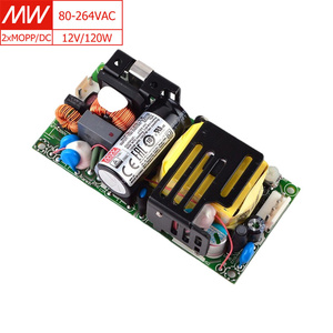 RPS-120-24 רב הספק רפואי, 24v 5a, 120w, 90% effi, אדווה נמוך, קירור מאוורר, לציוד רפואי ומעבדות - Product Image 1