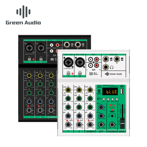GAX-A4 chuyên nghiệp DJ âm thanh mixer với USB Mixer qua biên giới sống hát 4 kênh âm thanh mixer - Product Image 2