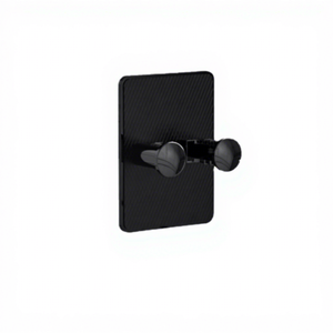 Household items Wall Mounted Stainless Steel <b>Hook</b> Rack Rectangle Shape Minimalist Design Non Slip Cleaning Supplies Storage <b>Hook</b> - Product Image 4