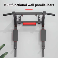 Barres parallèles murales multifonctionnelles en acier pour tractions et dips, idéales pour la maison et l'entraînement intérieur – Approvisionnement direct usine