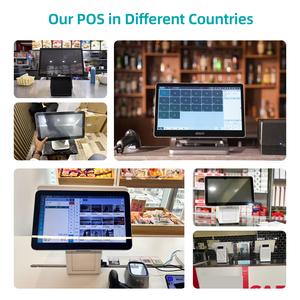 Sistema POS Bianco Cassa Efficiente per Gestione Aziendale Touch Screen Terminale POS Windows con Stampante Sistema POS Tutto in Uno - Product Image 6