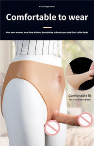 Brinquedos Sexuais de Silicone Completo, Acessórios para Adultos, Produtos Sexuais, Dildo, Pênis, para Homens e Mulheres, Masturbação, 100% à Prova d'Água - Product Image 6