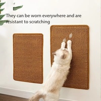 Jouets griffoirs pliables pour chats de tailles variées, planche incassable avec housse de protection, application multi-scènes : murs, canapé, bureau, lit, porte