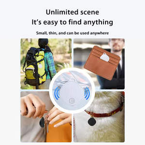 MFi trova le mie etichette aeree Anti-smarrimento localizzatore Bluetooth bagaglio Bluetooth intelligente portafoglio articolo chiave localizzatore dispositivo di localizzazione - Product Image 5
