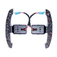 SYPES Luxe pour volant en fibre de carbone avec palettes de changement de vitesse magnétiques pour E90 M2/M3 E92 M3 E93 X5M/X6M E70/E71 M4/M5 F80