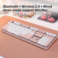 Cherry Axis USB Type-C 108-Key Triple-Mode Silent Mechanical Gaming Full Size Keyboard New