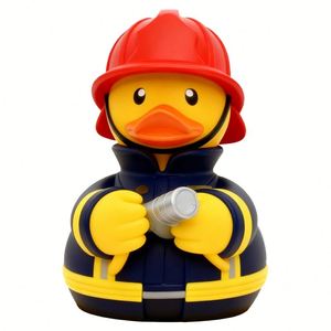 Juguete Promocional de Goma Personalizado con Forma de Pato, Juguetes de Baño para Bebés con Diseños Estampados, Juguetes de Bañera para Niños - Product Image 2