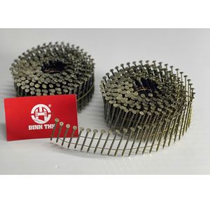 Clavos en Rollo Galvanizados de 2.2mm de Diámetro y 50mm de Longitud, Acabado Resistente a la Intemperie, Clavos en Bobina, Tamaños Personalizados para Palés de Madera, MOQ Bajo - Product Image 1