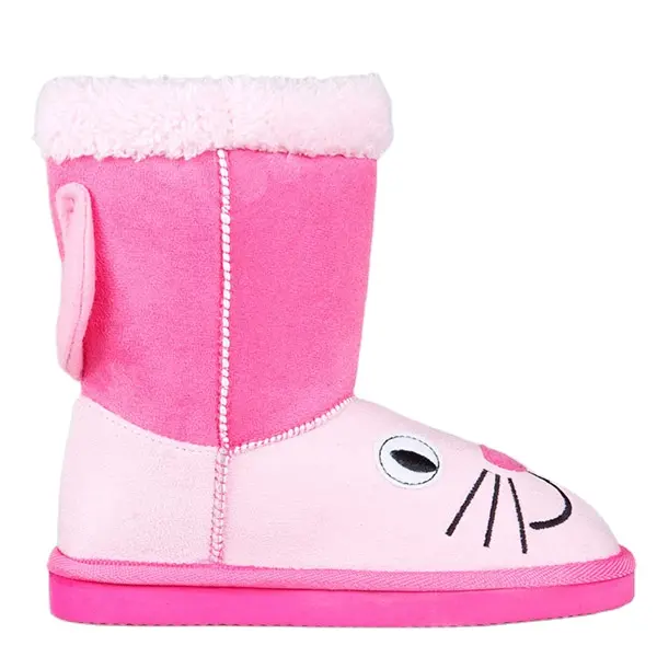 cute girl snow boots animal pattern boots oem style customized shoes girl fashion boots