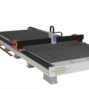 Máy Cắt Tấm Kim Loại CNC Máy Cắt Laser Sợi CNC Loại Ray Nối Đất Hiệu Suất Cao Kim Loại CNC