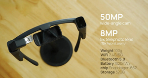 Xiaomi Wireless AR Glass Discovery Edition Gafas inteligentes de realidad con audio y cámara Vidrio montado en la pared - Product Image 3