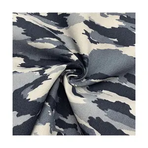 OEM ODM Ronghong Tear-Resistant 85 Polyester 15 Cotton Camouflage Printed Fabric 265GSM Camouflage Canvas Fabric For Uniforms