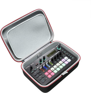 Estuche de viaje para productor de música para <span class=keywords><strong>Novation</strong></span> <span class=keywords><strong>Launchkey</strong></span> MK3-Bolsa de carcasa dura EVA portátil para teclado y equipo MIDI de 25 teclas (a prueba de golpes) - Product Image 1