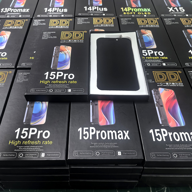 DD OLED Soft LCD Display Mobile Phone Replacements Screen Pantalla Para Celular for iPhone 17 Air 16 Pro Max 15 14 Plus 13 12 11
