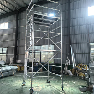 Di động di động giàn giáo tháp giàn giáo cán Thang làm việc nền tảng cho xây dựng - Product Image 3