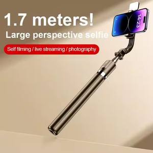 Chine meilleure vente pliant Tws Blue Tooth R1Sl 170Cm Long choix remplir la lumière <span class=keywords><strong>Selfie</strong></span> <span class=keywords><strong>Stick</strong></span> pour téléphone en direct - Product Image 2