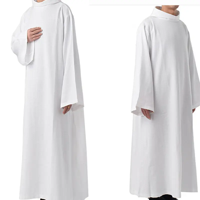 Medio oriente arabo cristiano cattolico sacerdote abbigliamento clero abito sacerdote abbigliamento santo all'ingrosso
