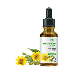 Aceite <span class=keywords><strong>de</strong></span> Árnica 100% Natural y Orgánico, Aceite Esencial para Masaje Corporal para Dolores Musculares, Extracto <span class=keywords><strong>de</strong></span> Árnica, Venta al por Mayor para Masaje Corporal - Product Image 1