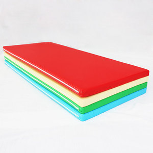 5-Fold PVC Thể dục dụng cụ TUMBLING mat, 5 cm EPE mật độ cao bọt, 5-panel gấp với gia cố xử lý cho nhà/phòng tập thể dục/Đào Tạo - Product Image 6