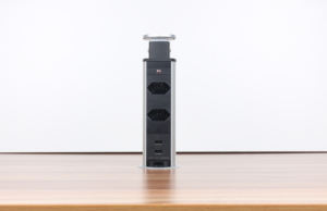 Prise Pop up Brésil standard avec 2 prises + chargeurs USB soquete Torre de Tomada - Product Image 5