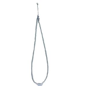 Collier de perles d'eau douce naturelles Zhuji 4-5 mm en argent S925 avec finition Aurora, produit de base sans défaut - Product Image 5