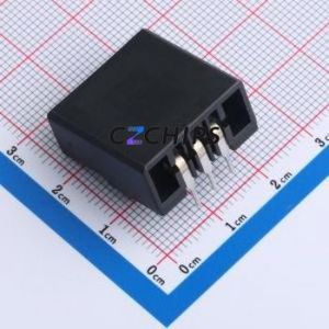HC-3810-3AW-05 Wire-to-Board Pin Header Bent Lead Through Hole,P=3.81mm Connector 1x3P 3.81mm Right Angle Insert 3P - Product Image 2
