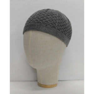 Sombrero Kufi de punto multicolor suave y elegante con bordado transpirable apto para viajes al aire libre - Product Image 3