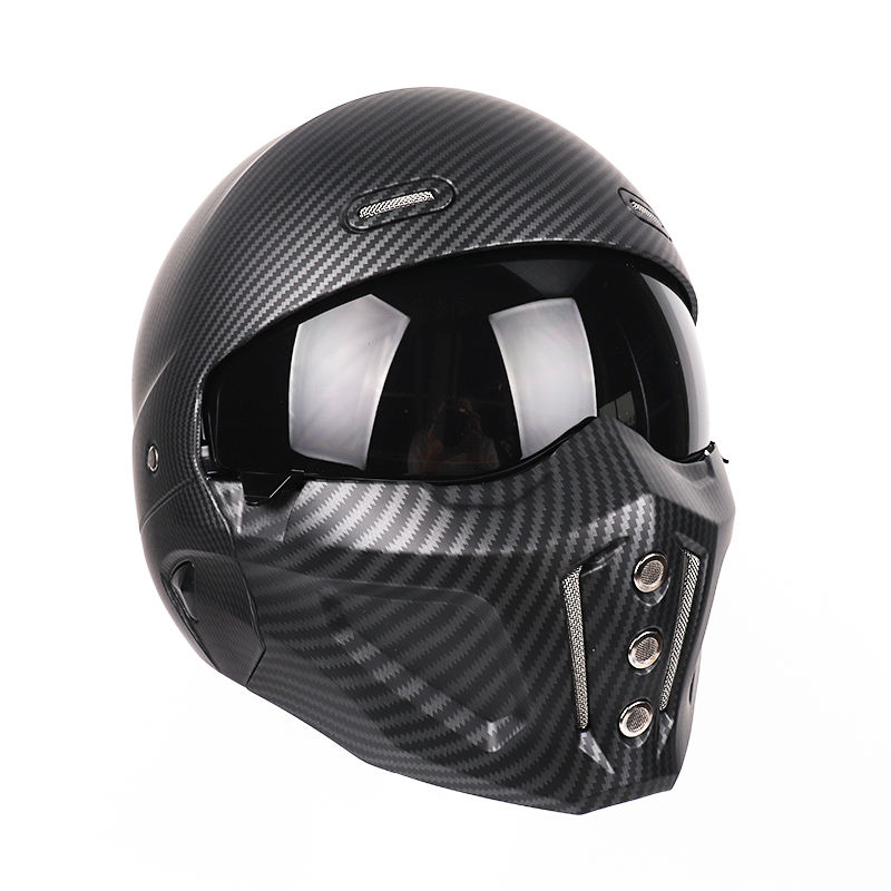 Carbon Fiber Cascos Predator Moto Carbon Fiber Motorcycle Helmet