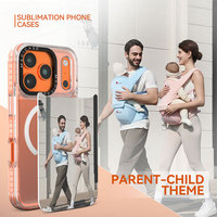 Coque de téléphone par sublimation, coque magnétique personnalisée avec plaque arrière interchangeable, impression UV par sublimation, OEM ODM pour Samsung 24